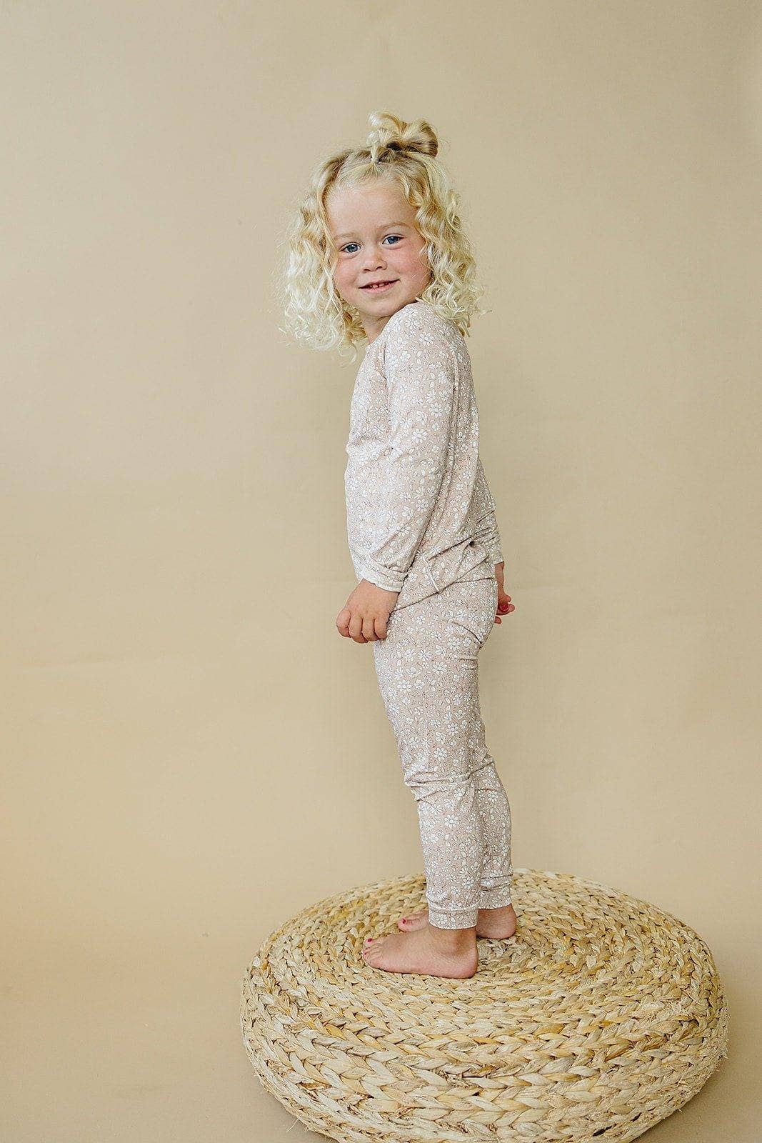 Dainty Ditsy Bamboo Pajamas Set