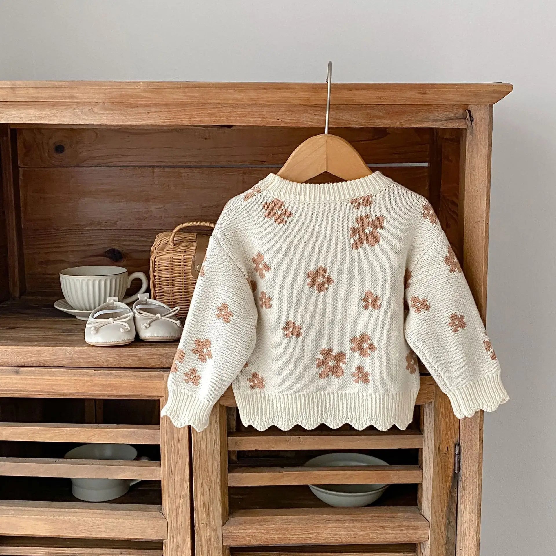 新品caramel vintage floral Bloomer 12m LILI et NENE キッズ CARAMEL 2023SS KIDS WOVEN DRESS