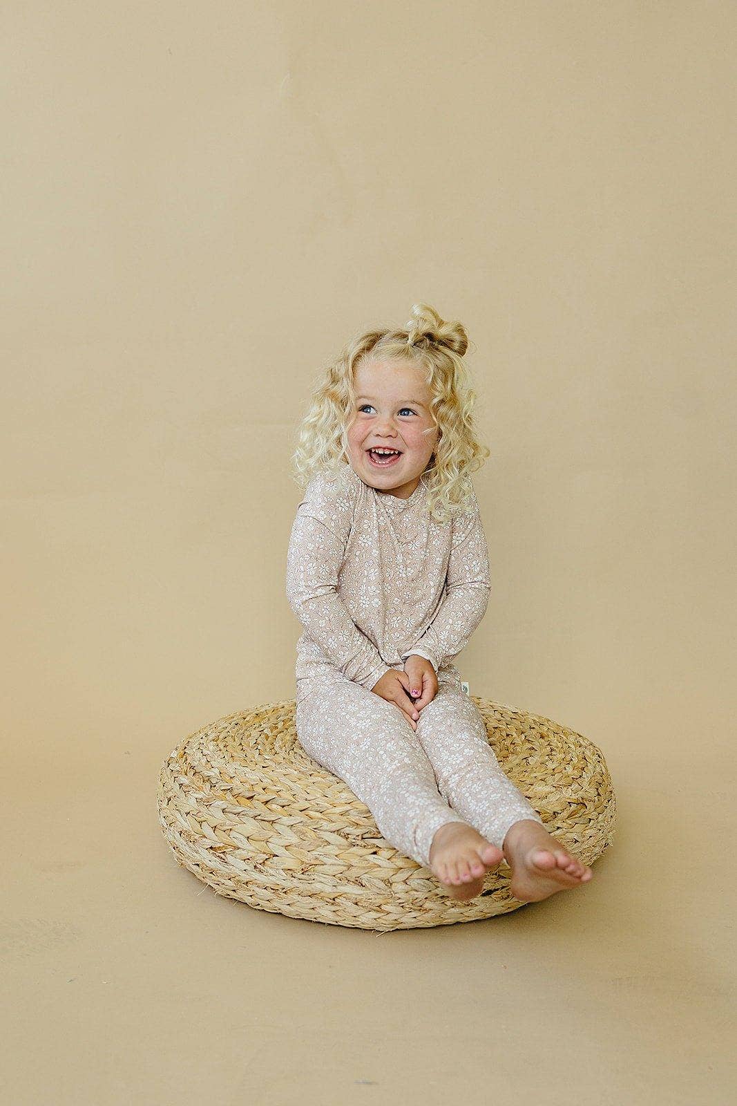 Dainty Ditsy Bamboo Pajamas Set